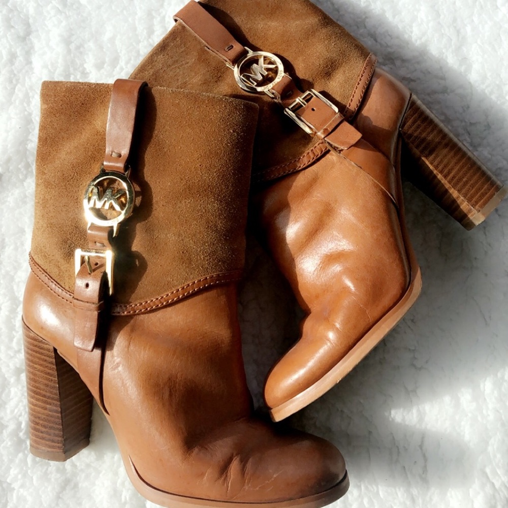 Michael Kors Leather Boots